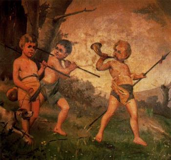 伊格納西奧 狄亞玆 奧拉諾 Ninos de caceria. La salida 伊格納西奧 狄亞玆 奧拉諾 Ninos de caceria. La salida